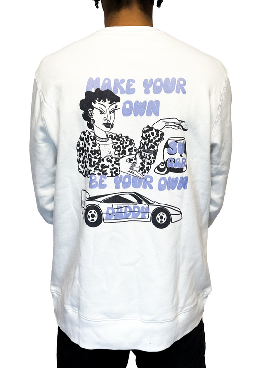 Sugardaddy Sweater white